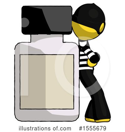 Royalty-Free (RF) Yellow  Design Mascot Clipart Illustration by Leo Blanchette - Stock Sample #1555679