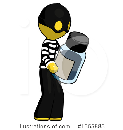 Royalty-Free (RF) Yellow  Design Mascot Clipart Illustration by Leo Blanchette - Stock Sample #1555685