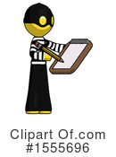 Yellow  Design Mascot Clipart #1555696 by Leo Blanchette