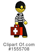 Yellow  Design Mascot Clipart #1555708 by Leo Blanchette