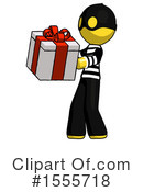 Yellow  Design Mascot Clipart #1555718 by Leo Blanchette
