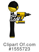 Yellow  Design Mascot Clipart #1555723 by Leo Blanchette