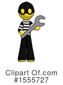 Yellow  Design Mascot Clipart #1555727 by Leo Blanchette