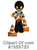 Yellow  Design Mascot Clipart #1555733 by Leo Blanchette