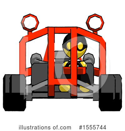 Royalty-Free (RF) Yellow  Design Mascot Clipart Illustration by Leo Blanchette - Stock Sample #1555744
