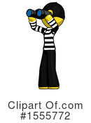 Yellow  Design Mascot Clipart #1555772 by Leo Blanchette