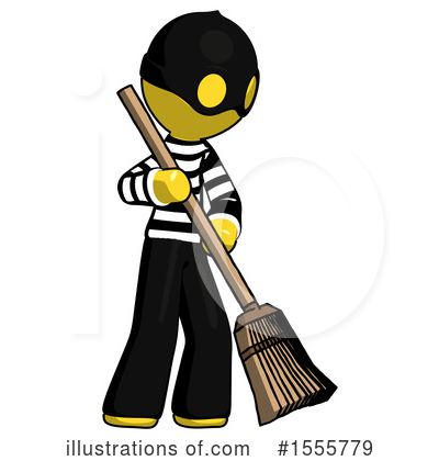 Royalty-Free (RF) Yellow  Design Mascot Clipart Illustration by Leo Blanchette - Stock Sample #1555779