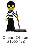 Yellow  Design Mascot Clipart #1555782 by Leo Blanchette