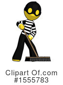 Yellow  Design Mascot Clipart #1555783 by Leo Blanchette