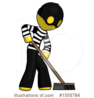 Royalty-Free (RF) Yellow  Design Mascot Clipart Illustration by Leo Blanchette - Stock Sample #1555784