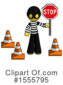 Yellow  Design Mascot Clipart #1555795 by Leo Blanchette