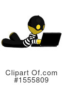 Yellow  Design Mascot Clipart #1555809 by Leo Blanchette