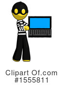 Yellow  Design Mascot Clipart #1555811 by Leo Blanchette