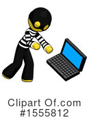 Yellow  Design Mascot Clipart #1555812 by Leo Blanchette
