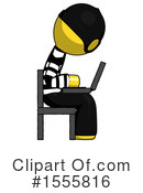 Yellow  Design Mascot Clipart #1555816 by Leo Blanchette