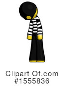 Yellow  Design Mascot Clipart #1555836 by Leo Blanchette