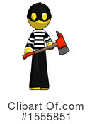 Yellow  Design Mascot Clipart #1555851 by Leo Blanchette