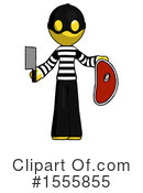 Yellow  Design Mascot Clipart #1555855 by Leo Blanchette