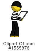 Yellow  Design Mascot Clipart #1555876 by Leo Blanchette