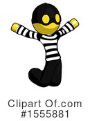 Yellow  Design Mascot Clipart #1555881 by Leo Blanchette