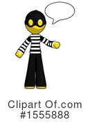 Yellow  Design Mascot Clipart #1555888 by Leo Blanchette