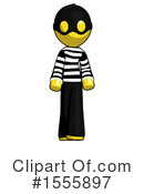 Yellow  Design Mascot Clipart #1555897 by Leo Blanchette
