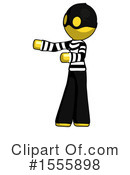 Yellow  Design Mascot Clipart #1555898 by Leo Blanchette