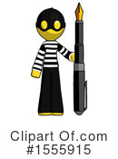 Yellow  Design Mascot Clipart #1555915 by Leo Blanchette