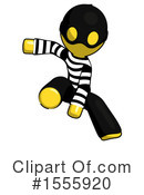 Yellow  Design Mascot Clipart #1555920 by Leo Blanchette