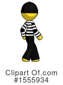 Yellow  Design Mascot Clipart #1555934 by Leo Blanchette
