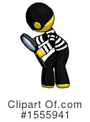 Yellow  Design Mascot Clipart #1555941 by Leo Blanchette