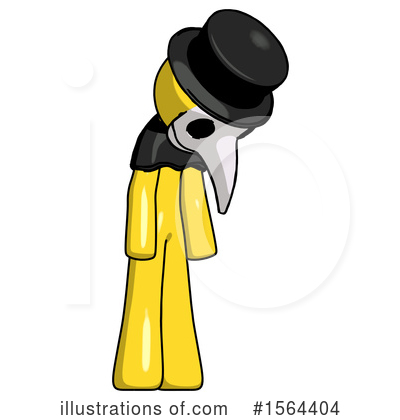 Royalty-Free (RF) Yellow Design Mascot Clipart Illustration by Leo Blanchette - Stock Sample #1564404
