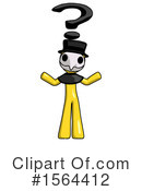 Yellow Design Mascot Clipart #1564412 by Leo Blanchette