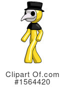 Yellow Design Mascot Clipart #1564420 by Leo Blanchette
