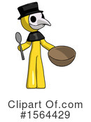 Yellow Design Mascot Clipart #1564429 by Leo Blanchette