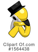Yellow Design Mascot Clipart #1564438 by Leo Blanchette