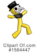 Yellow Design Mascot Clipart #1564447 by Leo Blanchette