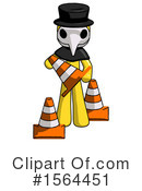 Yellow Design Mascot Clipart #1564451 by Leo Blanchette