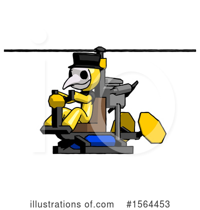 Royalty-Free (RF) Yellow Design Mascot Clipart Illustration by Leo Blanchette - Stock Sample #1564453