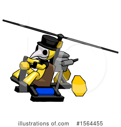 Royalty-Free (RF) Yellow Design Mascot Clipart Illustration by Leo Blanchette - Stock Sample #1564455