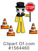 Yellow Design Mascot Clipart #1564460 by Leo Blanchette