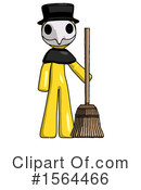 Yellow Design Mascot Clipart #1564466 by Leo Blanchette