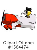 Yellow Design Mascot Clipart #1564474 by Leo Blanchette