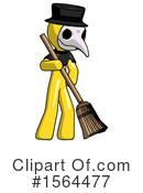 Yellow Design Mascot Clipart #1564477 by Leo Blanchette