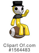 Yellow Design Mascot Clipart #1564483 by Leo Blanchette