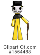 Yellow Design Mascot Clipart #1564488 by Leo Blanchette