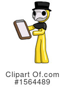 Yellow Design Mascot Clipart #1564489 by Leo Blanchette