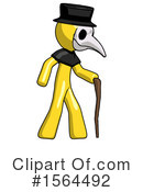 Yellow Design Mascot Clipart #1564492 by Leo Blanchette