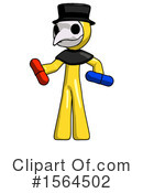Yellow Design Mascot Clipart #1564502 by Leo Blanchette