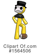 Yellow Design Mascot Clipart #1564506 by Leo Blanchette